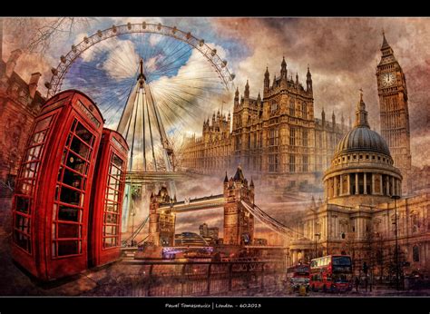 London Collage By Pawel Tomaszewicz Photo 45627952 500px