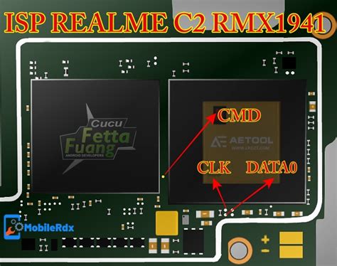 Realme Pro Rmx1801 ISP Pinout EMMC Pinout Mobile Repairing Institute