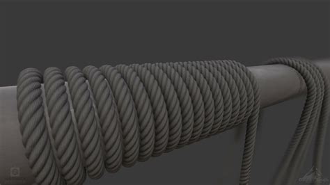 Artstation Rope Texture Substance Designer Resources