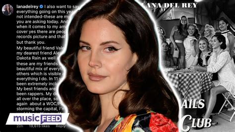 Lana Del Rey Defends Album Cover After Criticism Youtube