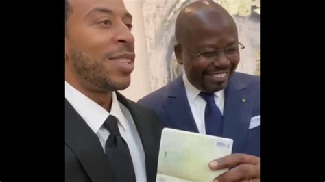 Ludacris Officially Becomes A Gabon Citizen Youtube