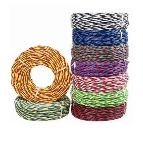 Twin Twisted Aluminium Flexible Wire Roll Length 90 M At Rs 180roll