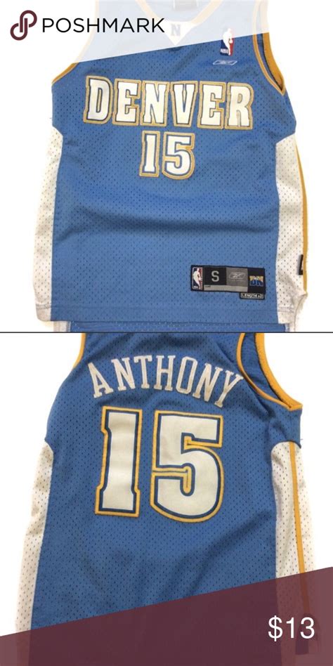 Carmelo anthony made another return to denver, in which a bizarre streak continued. BOGO ** Denver nuggets carmelo Anthony jersey S (With ...