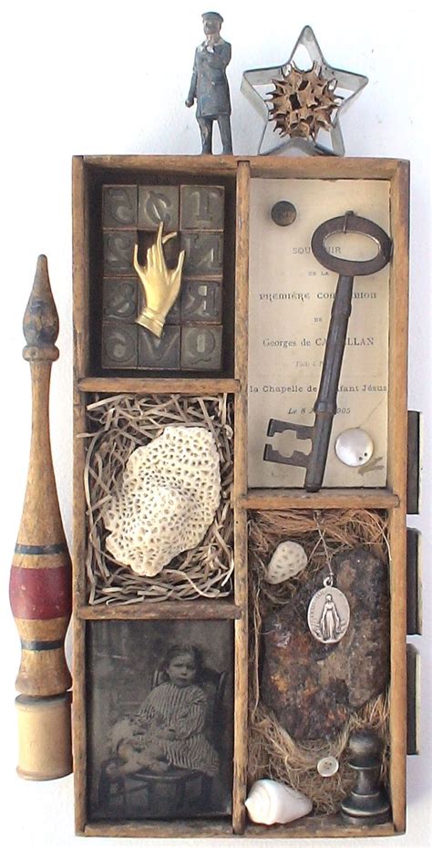 Pin By Mike Bennion On My Art Assemblage Art Shadow Box Art Assemblage