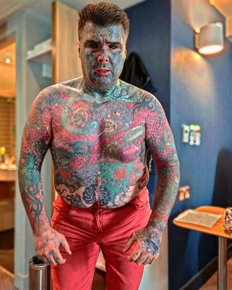‘britains Most Tattooed Man Is ‘quitting The Ink To Save Money To