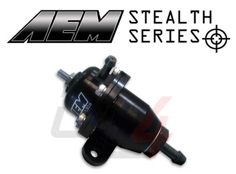 Aem Stealth Series Adjustable Fuel Pressure Regulator