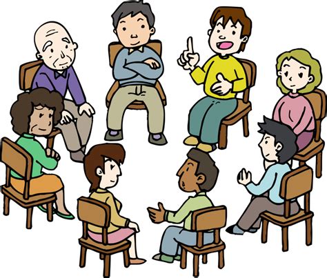Diversity Drawing Cultural Talking Group Of People Clipart Png