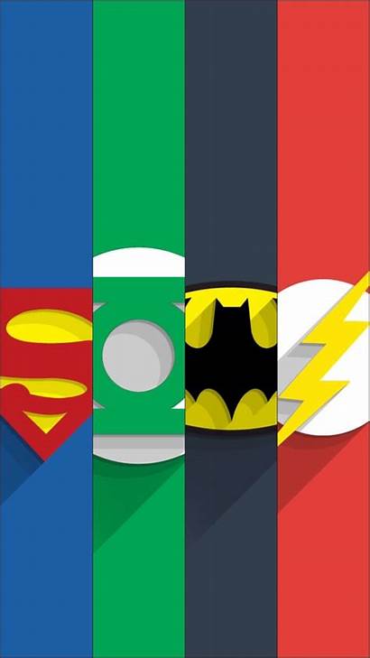 Superhero Logos Dc Wallpapers Superheroes Iphone Phone