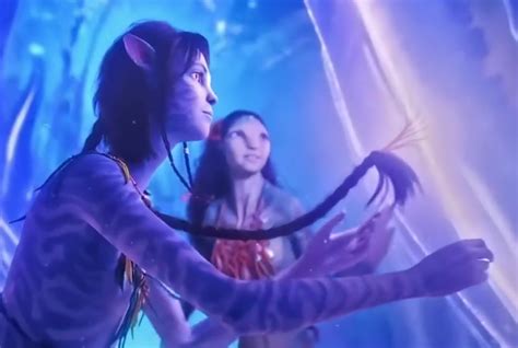 Kiri And Tsireya In 2023 Avatar Movie Blue Avatar Avatar