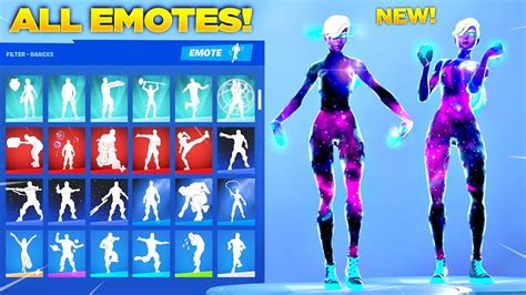 New Galaxy Scout Skin With All Fortnite Dances And Emotes Fortnite
