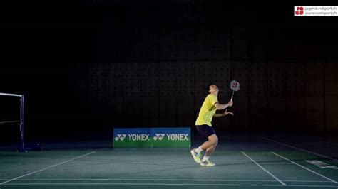 Badminton Clear Rückhand Seitlich Youtube