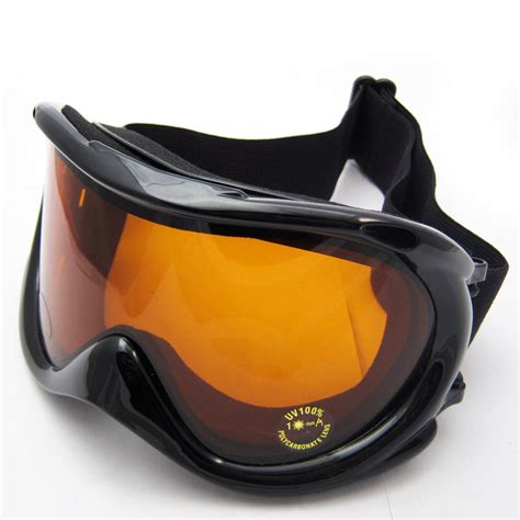 Snow Ski Goggles Snowboard Glasses Skiing Sun Sport Sunglasses Men Women Black Ebay