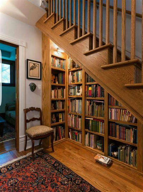 Renovatebasement In 2020 Cozy Home Library Diy Staircase Basement