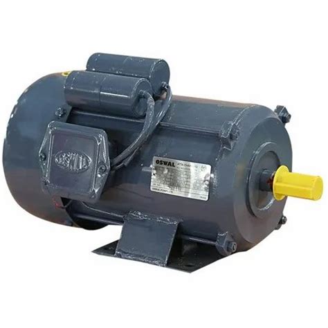 Oswal Electric Motor Single Phase 1hp Sheet Body For Domestic Voltage
