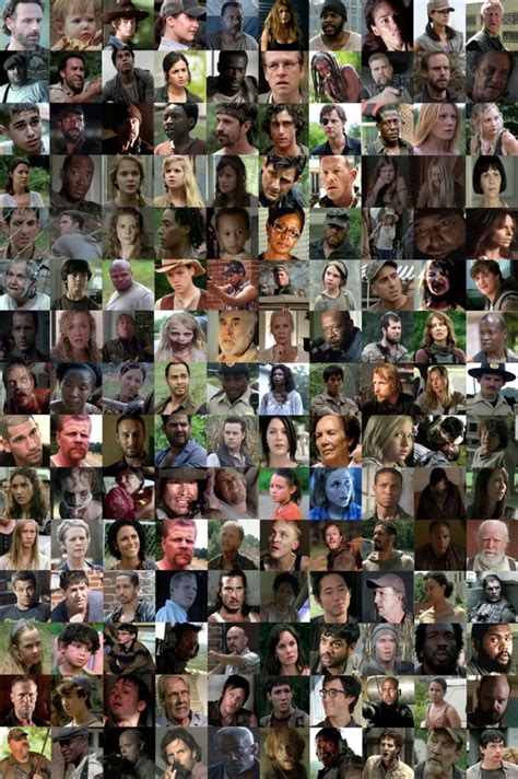 Personagens The Walking Dead Elenco Completo By Twdmeuvicio On Deviantart