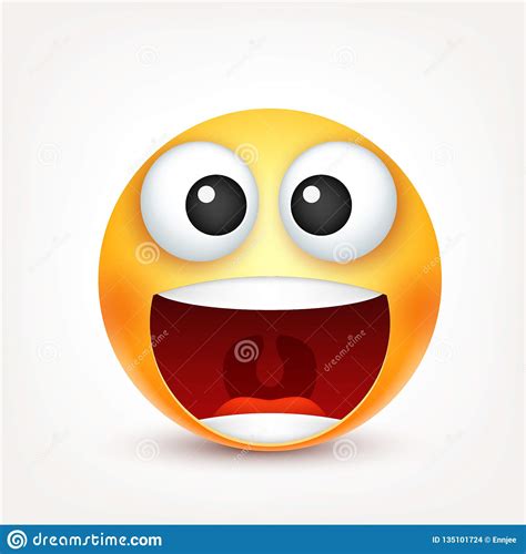 Smileyface With Emotionsrealistic Emoji Sad Or Happy