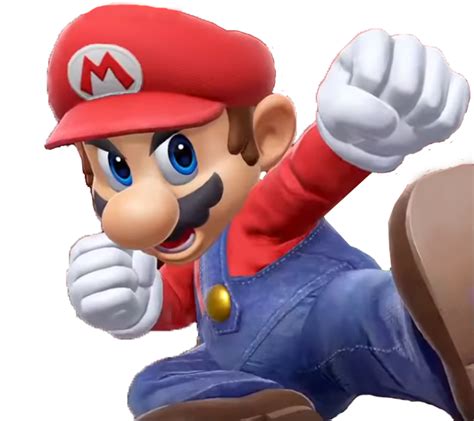 Super Smash Bros Ultimate Mario Png