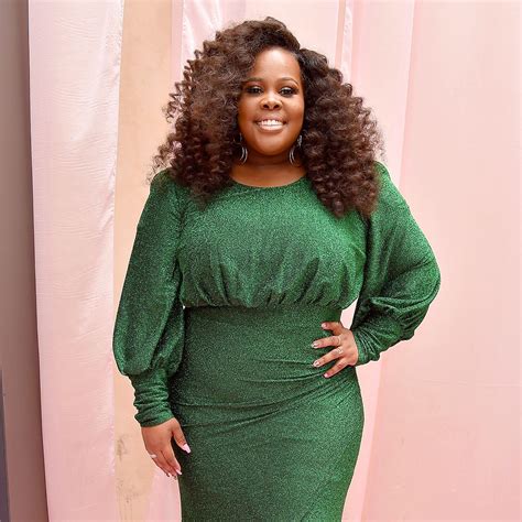 Amber Riley Shares Body Image Advice Dont Look Outside Of Yourself For Answers Amber Riley