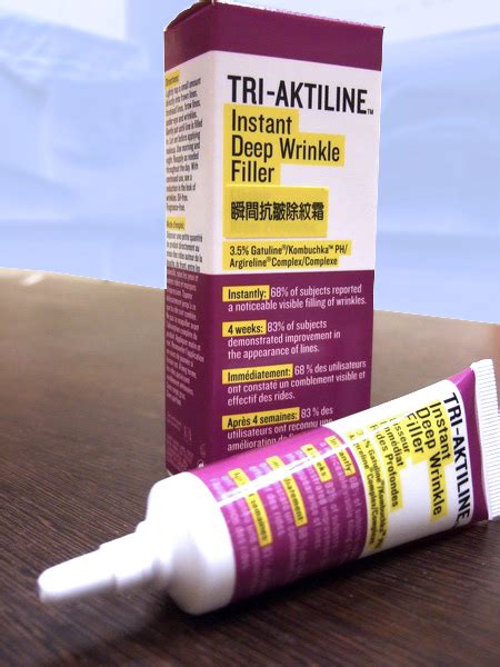 My Take On Tri Aktiline Instant Deep Wrinkle Filler And Other Otc