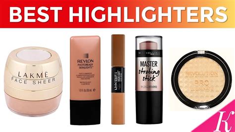 9 Best Face Highlighters In India With Price Youtube