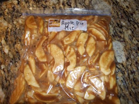 Love Abounds At Home Freezer Apple Pie Filling