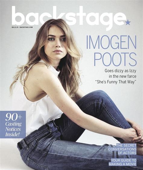 Imogen Poots Tells Us How She Quickly Nabbed A Role In Film She S Funny That Way And