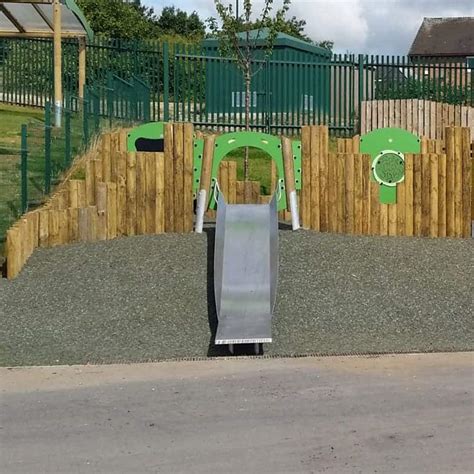 Wide Embankment Slide For Any Play Area Playdale