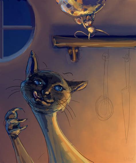 Cat And Mouse By Brianlukart On Deviantart