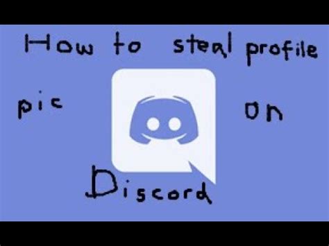 How To Steal Someone S Profile Pic On Discord YouTube