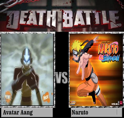 Aang Vs Naruto By Keyblademagicdan On Deviantart