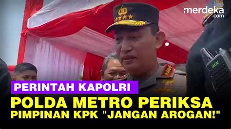 Perintah Kapolri Listyo Ke Kapolda Karyoto Soal Dugaan Pemerasan