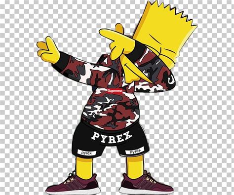 Bart Simpson T Shirt Hoodie Supreme Sticker Png Clipart Bart Simpson