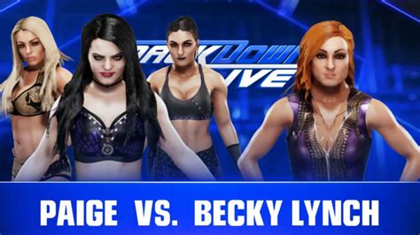 Paige hopes to have a little homefield advantage against becky lynch on raw in the united kingdom. WWE 2K19 Paige vs Becky Lynch - YouTube