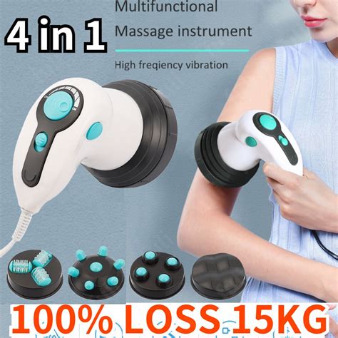 Anti Cellulite Massager Electric Full Body Slimming Massager Roller Handheld Infrared Massage