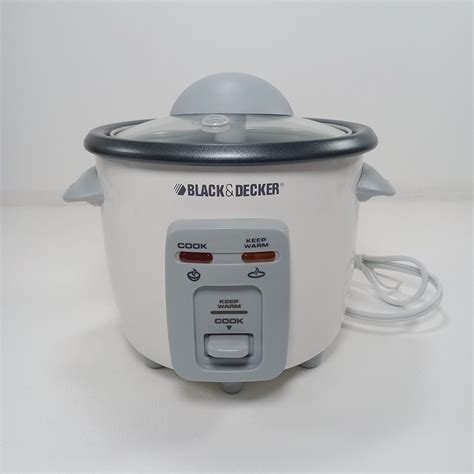 Black And Decker Cup Rice Cooker Rc White Ebay