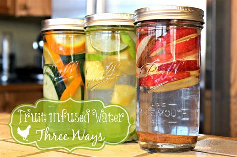 Cluck Wild Homestead Fruit Infused Water Three Ways