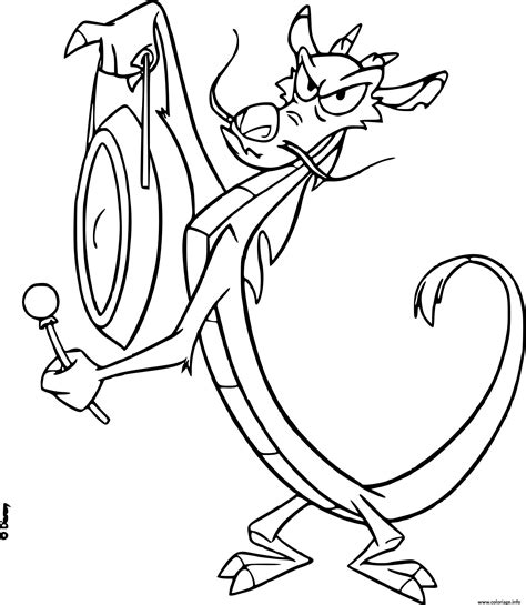 Maybe you would like to learn more about one of these? Coloriage Mulan Mushu Dessin Mulan à imprimer
