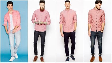 How To Wear A Pink Shirt With Style In 2021 Shirt Outfit Men Pink