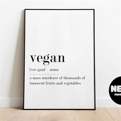 Vegan Decor Etsy