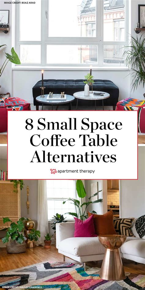 This dining table behind the couch is a great idea, especially for. 8 Cool Alternatives to Your Living Room Coffee Table in ...