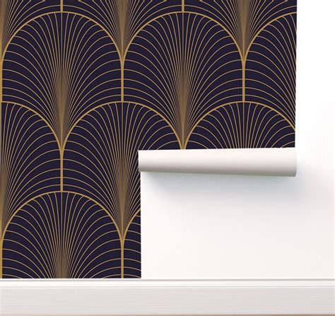 Geometric Wallpaper Peel And Stick Wallpaper Self Adhesive Etsy