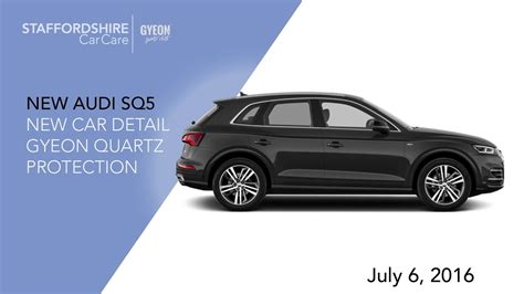 Check spelling or type a new query. AUDI SQ5 New Car Detailing Package Gyeon Quartz Coatings ...