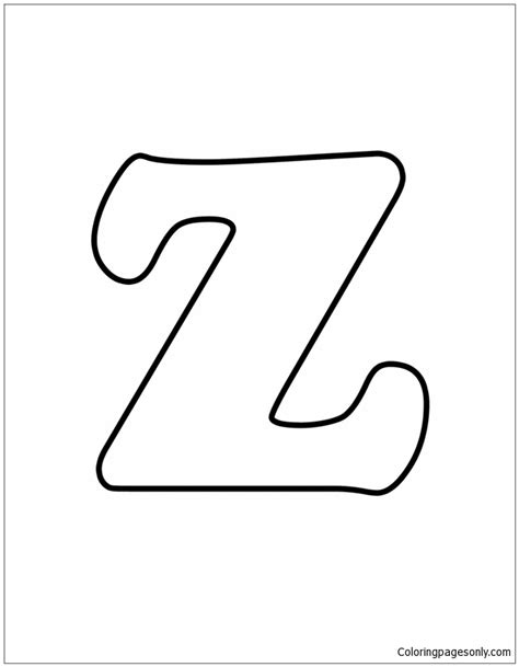 Printable Letter Z