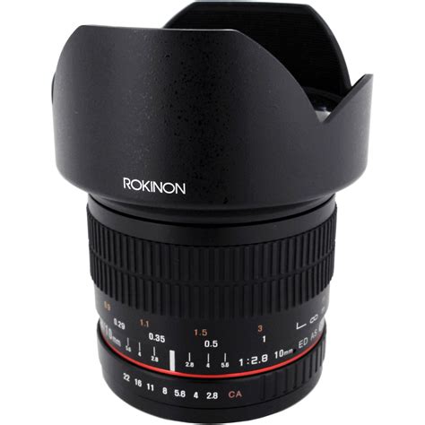 Rokinon 10mm F28 Ed As Ncs Cs Lens For Canon Ef Mount 10m C