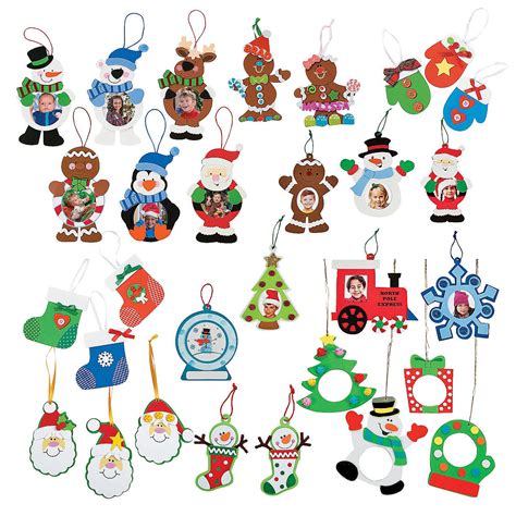 Christmas Ornament Craft Kit Assortment Oriental Trading Christmas