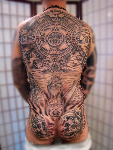 Cool Mayan Tattoo By Kris Smith Pride Tattoo G Tattoo Inca Tattoo Tattoo Blog Mayan Tattoos