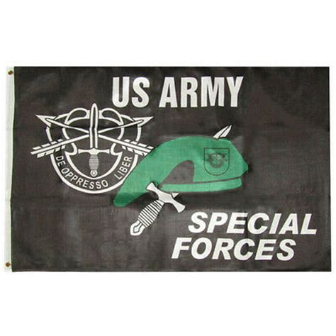 2x3 Black Us Army Special Forces 2x3 Flag Banner Grommets Walmart