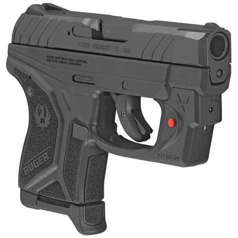 Ruger Lcp Ii Acp Pistol With Viridian Red Laser City Arsenal