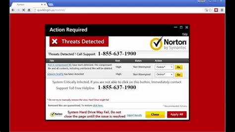 Fake Norton Warning Leads To Symantec Reseller YouTube