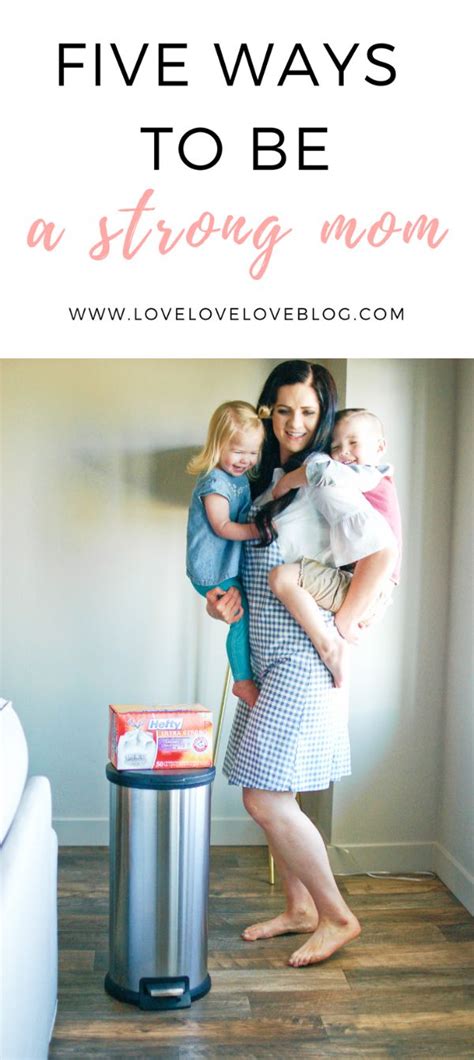 Being A Strong Mom Isnt So Much About How Fit You Are But How Much You Do To Help Others